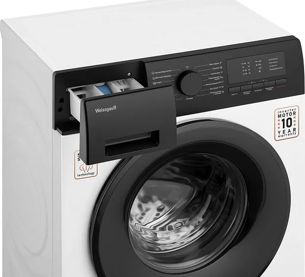 Стиральная машина WEISSGAUFF WM 40106 Inverter Steam