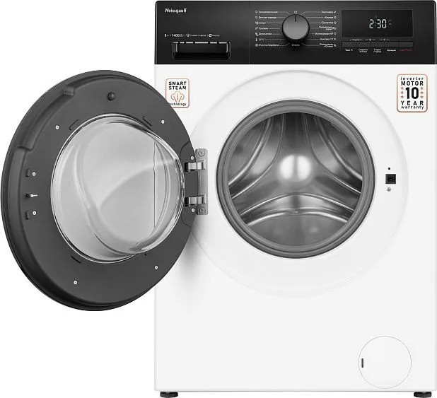 Стиральная машина WEISSGAUFF WM 4748 Inverter Steam