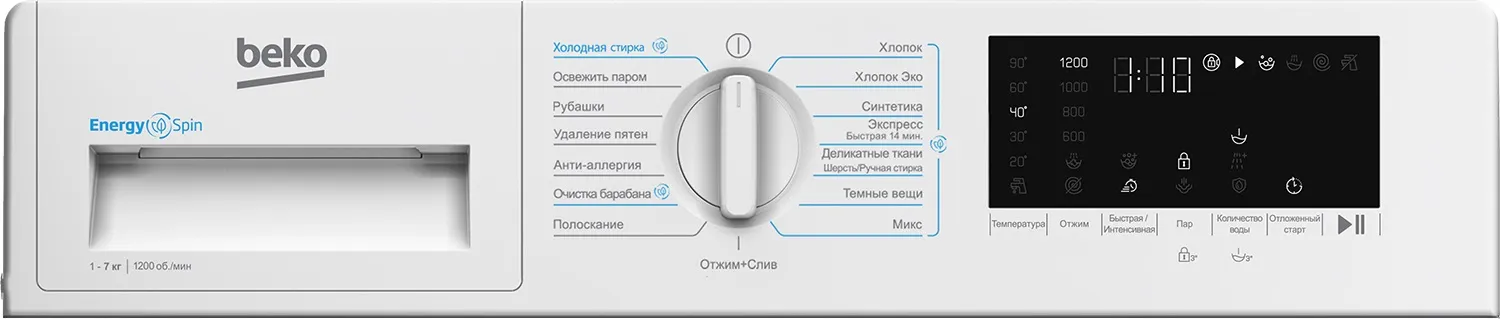 Стиральная машина BEKO BI3WBT8721 W
