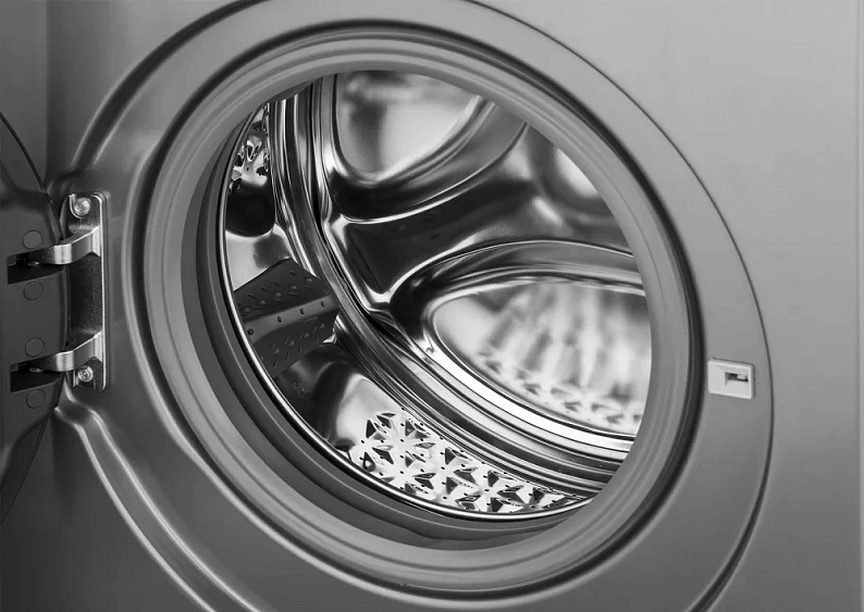 Стиральная машина WEISSGAUFF WM 4947 DC Inverter Steam Grey