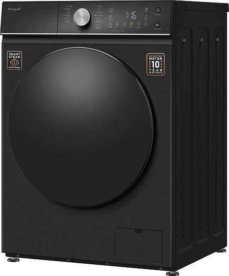 Стиральная машина WEISSGAUFF WMD 61211 D Inverter Steam Matt Black