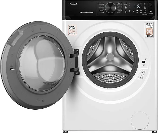 Стиральная машина WEISSGAUFF WM 59411 Direct Drive Inverter Steam