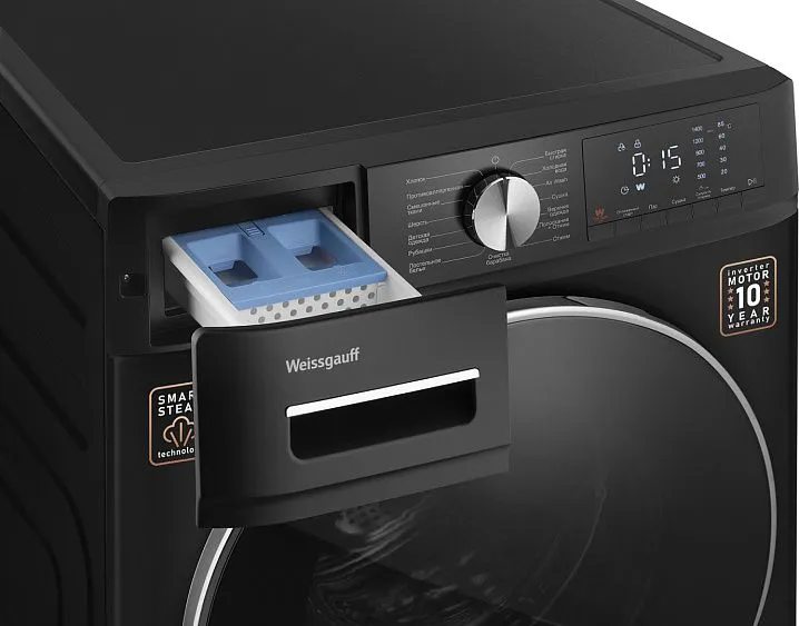 Стиральная машина WEISSGAUFF WMD 4148 D Black