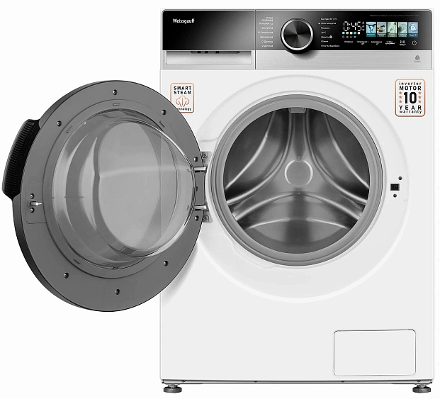 Стиральная машина WEISSGAUFF WM 40127 Color Touch Inverter Steam