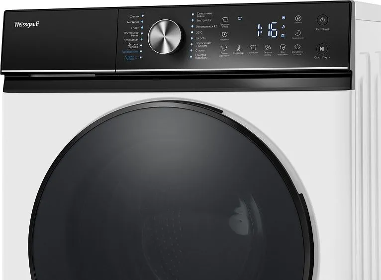 Стиральная машина WEISSGAUFF WM 47148 DC Inverter Steam