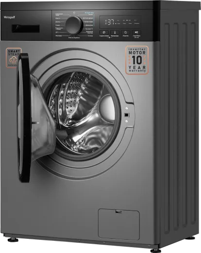 Стиральная машина WEISSGAUFF WM 42127 Inverter Steam Dark Grey