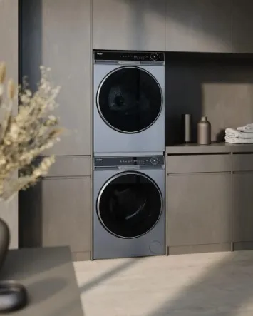 Стиральная машина HAIER X11 (HW120-BD14397SU1 + HD100-A3397SU1 + CKS-2)