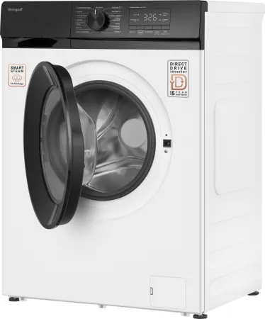 Стиральная машина WEISSGAUFF WMD 61212 Direct Drive Inverter Steam