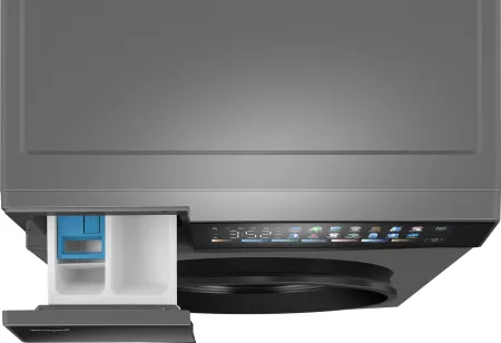 Стиральная машина WEISSGAUFF WM 39107 Full Touch Inverter Steam Grey