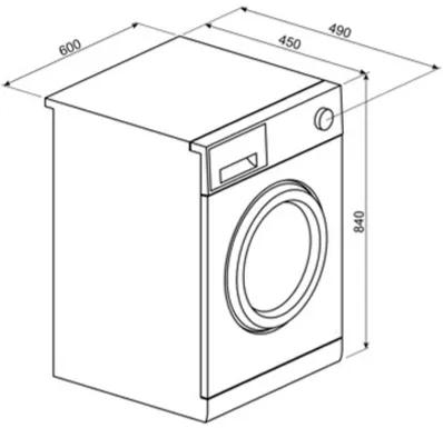 Стиральная машина SMEG WHTC710DSIT
