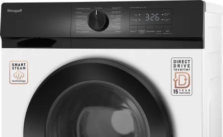 Стиральная машина WEISSGAUFF WMD 61212 Direct Drive Inverter Steam