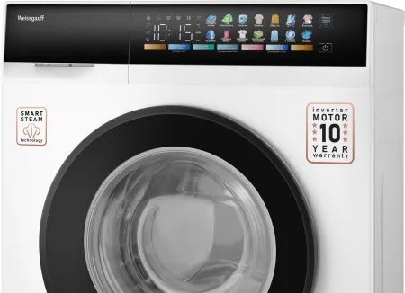 Стиральная машина WEISSGAUFF WM 45128 Full Touch Inverter Steam