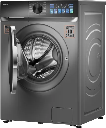 Стиральная машина WEISSGAUFF WM 56411 Color Touch Inverter Steam Dark Grey