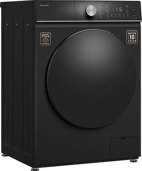 Стиральная машина WEISSGAUFF WMD 61211 D Inverter Steam Matt Black