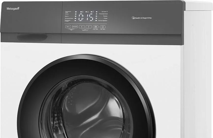 Стиральная машина WEISSGAUFF WM 4506 Simple Touch Grey