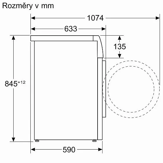 Стиральная машина BOSCH WGH256A0BY