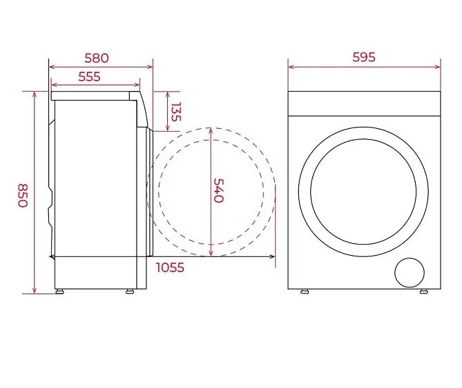 Стиральная машина LEX LWM10012 WHID MAGNA