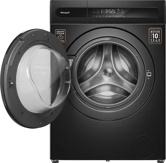 Стиральная машина WEISSGAUFF WMD 46148 DC Inverter Steam Black