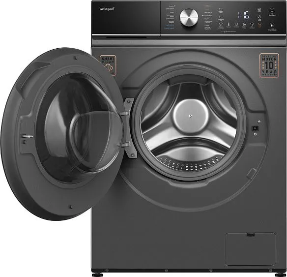 Стиральная машина WEISSGAUFF WMD 61211 D Inverter Steam Deep Grey