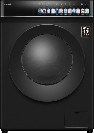 Стиральная машина WEISSGAUFF WMD 59211 Touch Inverter Matt Black