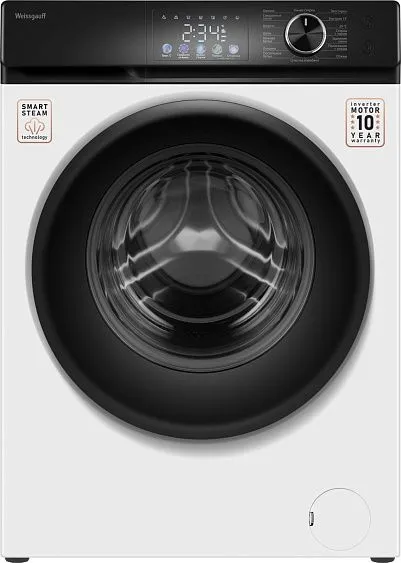 Стиральная машина WEISSGAUFF WM 45127 Inverter Steam Color Touch