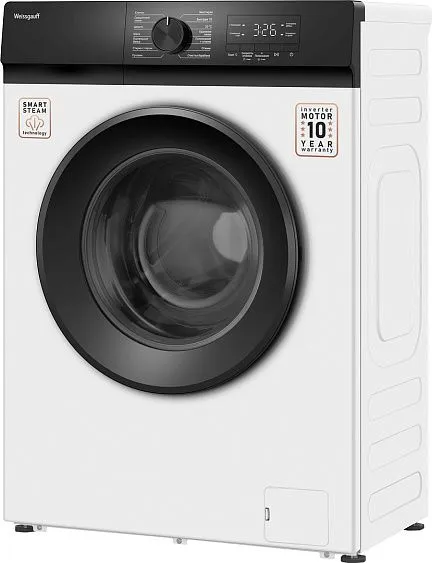 Стиральная машина WEISSGAUFF WM 39106 Inverter Steam