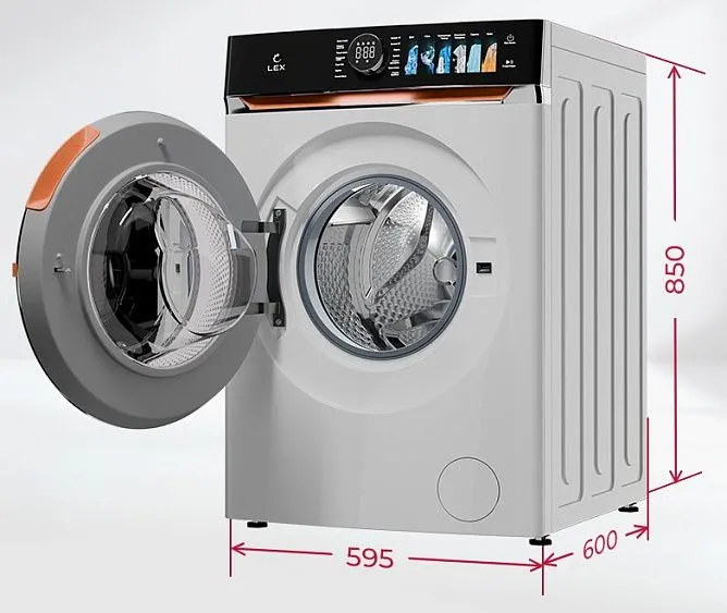 Стиральная машина LEX LWM10714WIDD Lux
