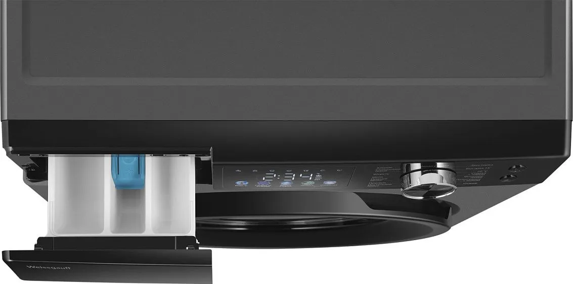 Стиральная машина WEISSGAUFF WM 45127 Inverter Steam Color Touch Grey