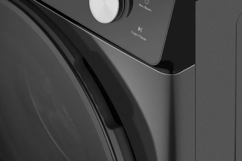 Стиральная машина WEISSGAUFF WM 45126 Steam Direct Drive Deep Grey
