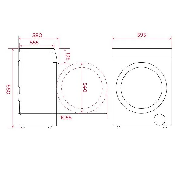 Стиральная машина LEX LWM10612 GRID MAGNA