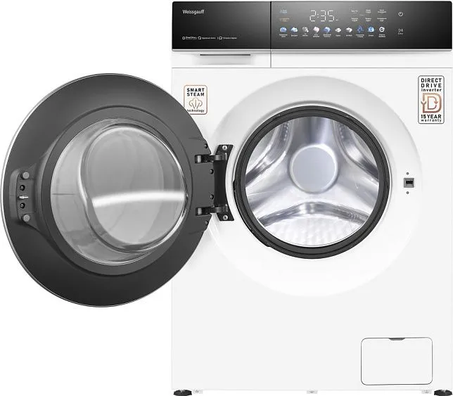 Стиральная машина WEISSGAUFF WMD 62210 Direct Drive Touch Inverter Steam