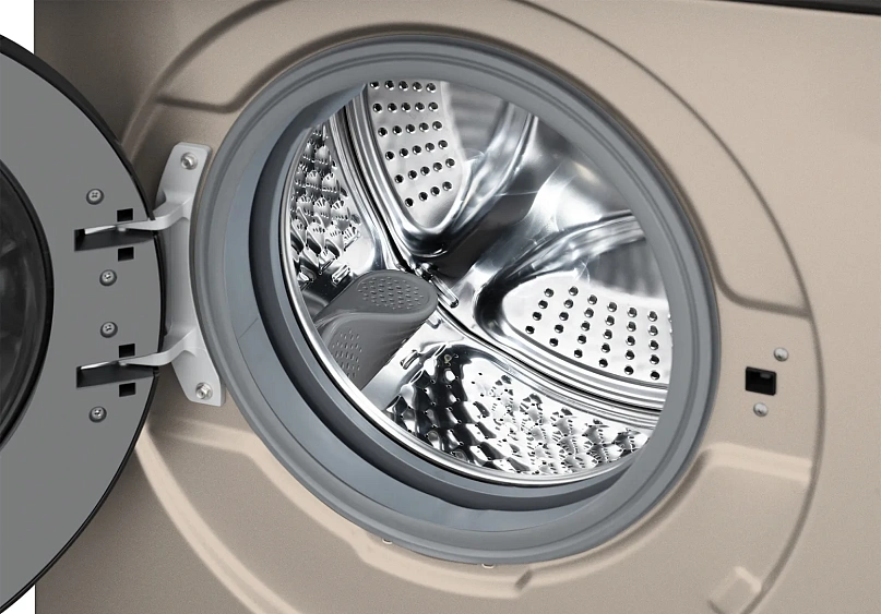 Стиральная машина WEISSGAUFF WM 47148 DC Inverter Steam Champagne