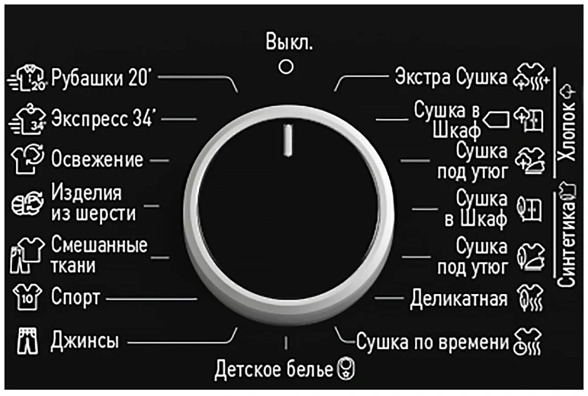 Сушильная машина VESTEL TDHD7T2TBW