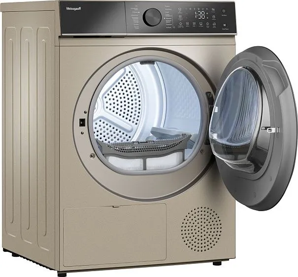 Сушильная машина WEISSGAUFF WD 5910 Heat Pump Champagne