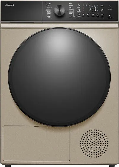 Сушильная машина WEISSGAUFF WD 5910 Heat Pump Champagne