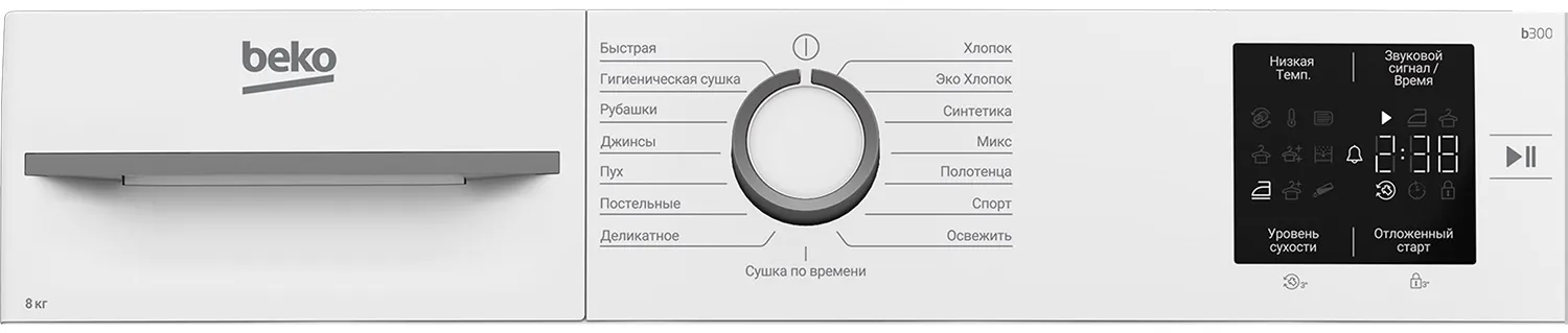 Сушильная машина BEKO BIDB81151 W