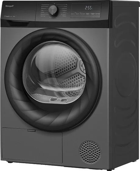 Сушильная машина WEISSGAUFF WD 4948 Heat Pump Grey