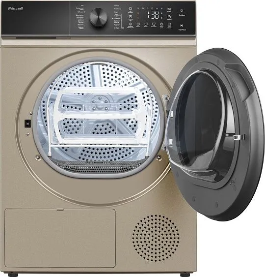 Сушильная машина WEISSGAUFF WD 5910 Heat Pump Champagne