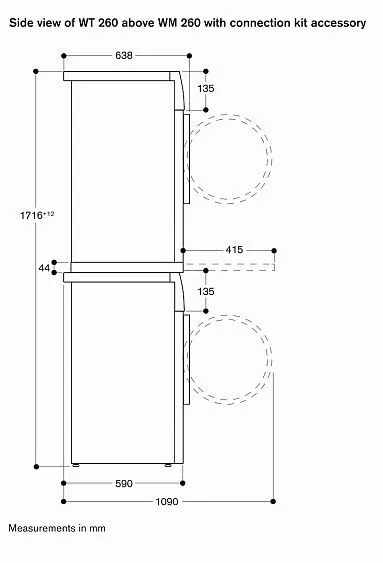 Сушильная машина GAGGENAU WT260166