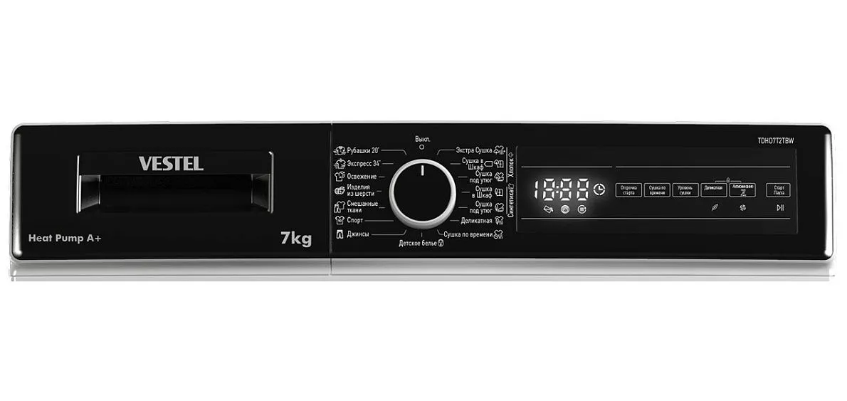 Сушильная машина VESTEL TDHD7T2TBW