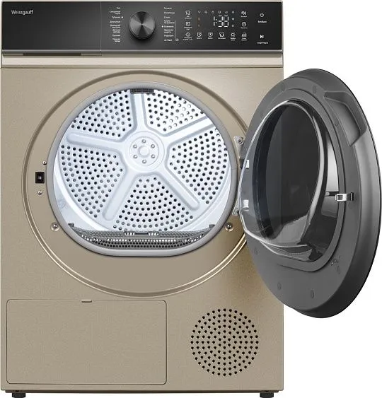 Сушильная машина WEISSGAUFF WD 5910 Heat Pump Champagne