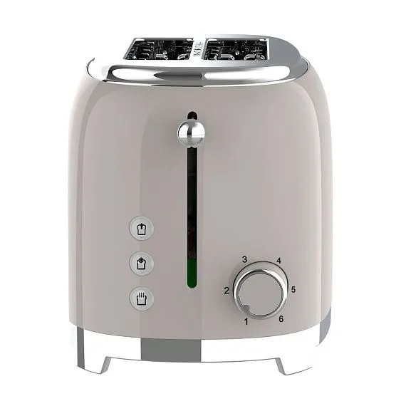 Тостер TESLER TT-260 SAND GREY