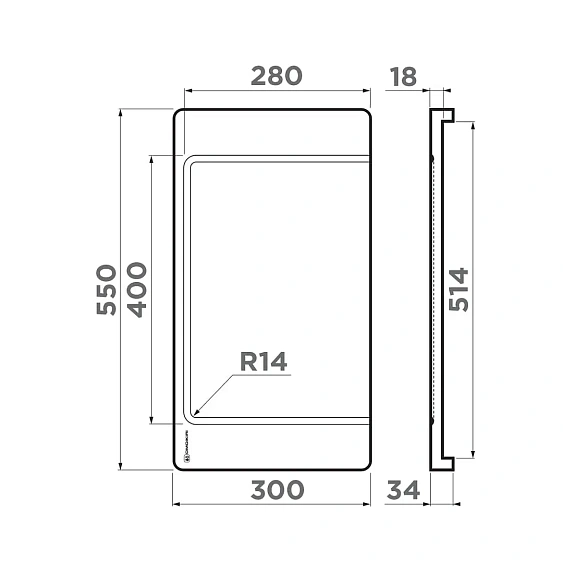 Разделочная доска OMOIKIRI CB-04-WOOD-L (4999009)