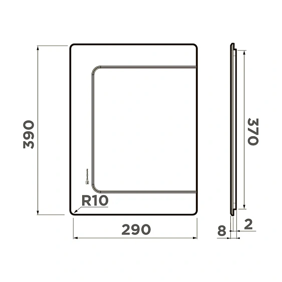 Разделочная доска OMOIKIRI CB-BASIC-370-GB (4999099)