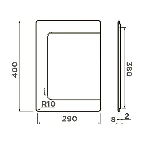 Разделочная доска OMOIKIRI CB-BASIC-380-WD (4999103)