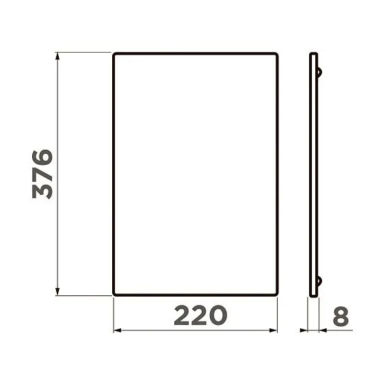 Разделочная доска OMOIKIRI CB-Sintesi-S-WD (4999098)