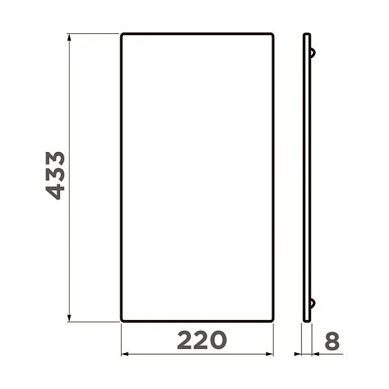 Разделочная доска OMOIKIRI CB-Sintesi-M-GB (4999070)