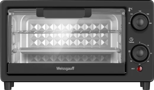 Мини-печь WEISSGAUFF WMR 10 Black
