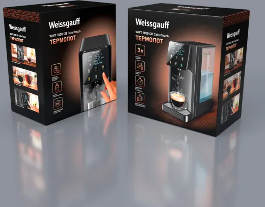 Термопот WEISSGAUFF WWT 3000 DB ColorTouch