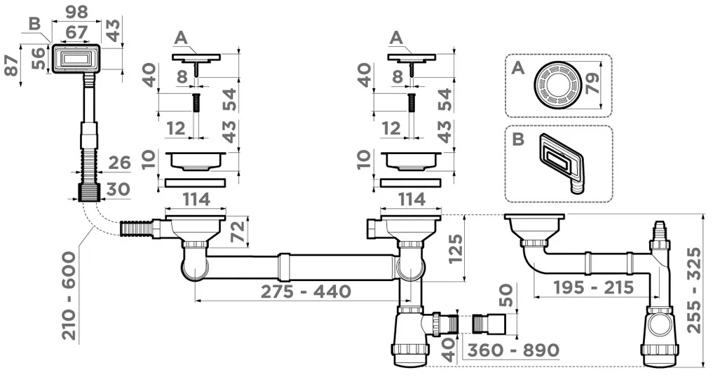 Арматура OMOIKIRI WK-1,5-UN-IN (4956778)